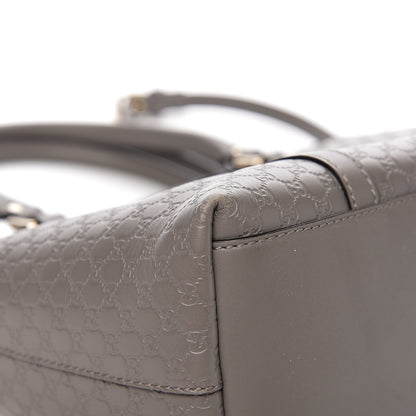 Gucci Soft Microguccissima Small Zippered Satchel Loess 8 of 12