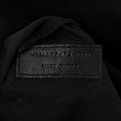 Saint Laurent Lambskin Quilted Monogram Monochrome Medium Loulou Puffer Chain Satchel Black 7 of 10