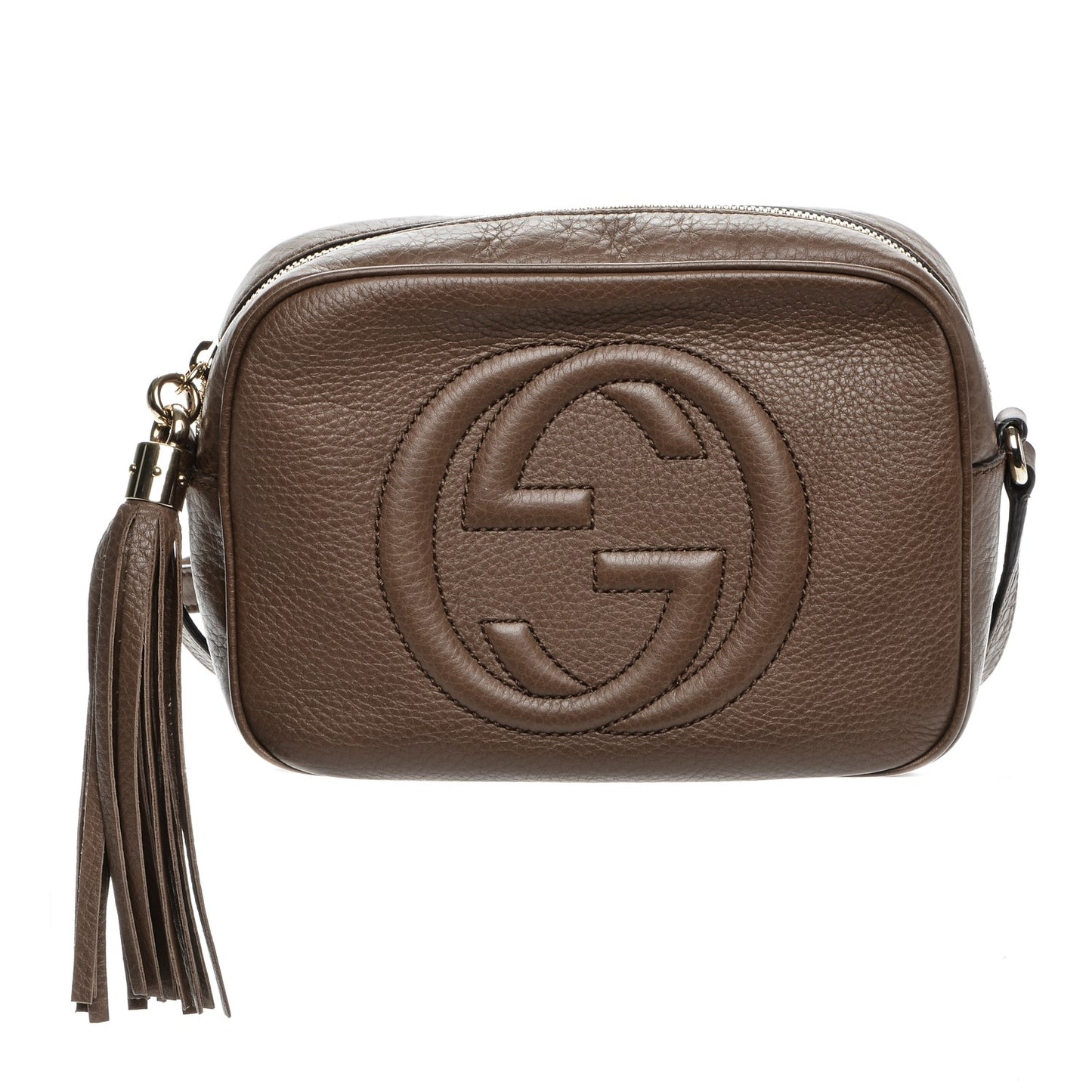 Cellarius Calfskin Small Soho Disco Bag Acero