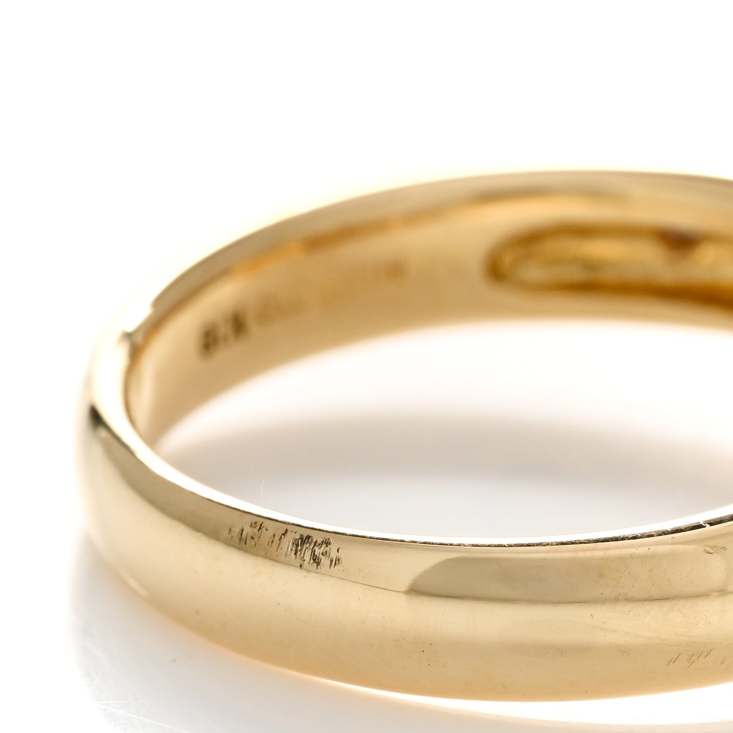 18K Yellow Gold Diamond Akoya Pearl 8mm Ring 56 7.5