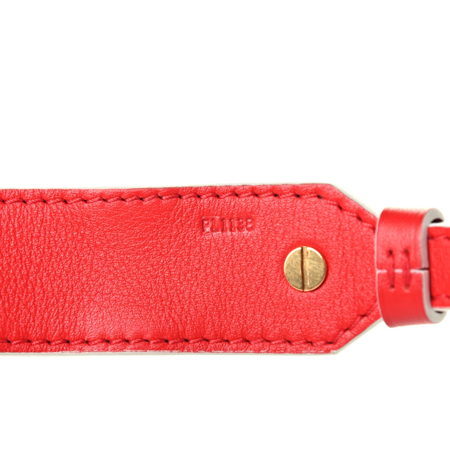 Louis Vuitton Monogram Bandouliere Shoulder Strap XL Coquelicot 4 of 4
