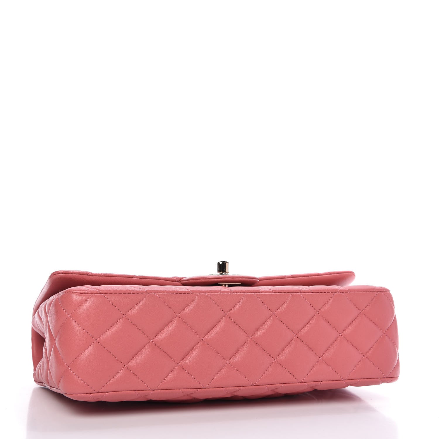 Chanel Lambskin Quilted Valentine Charms Medium Single Flap Pink 4 of 11