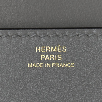 Hermes Swift Medor 23 Clutch Gris Asphalte 7 of 10