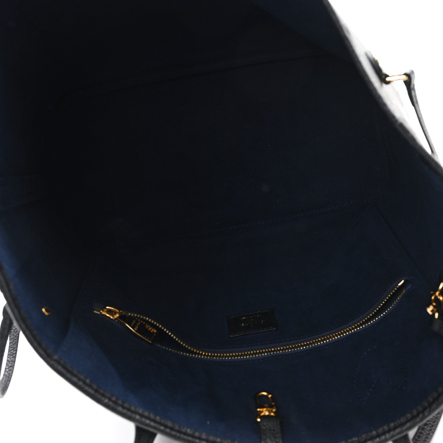 Louis Vuitton Empreinte Monogram Giant Neverfull MM Black 6 of 12
