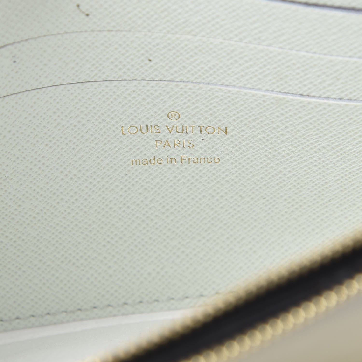 Louis Vuitton Monogram Giant Crafty Double Zip Pochette Creme Caramel 7 of 11