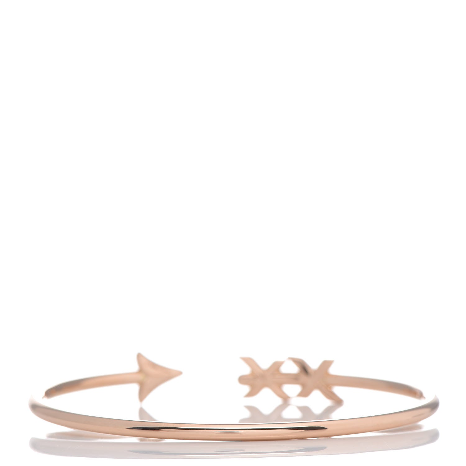 Tiffany 18K Rose Gold Paloma's Graffiti Arrow Cuff Bracelet 3 of 4
