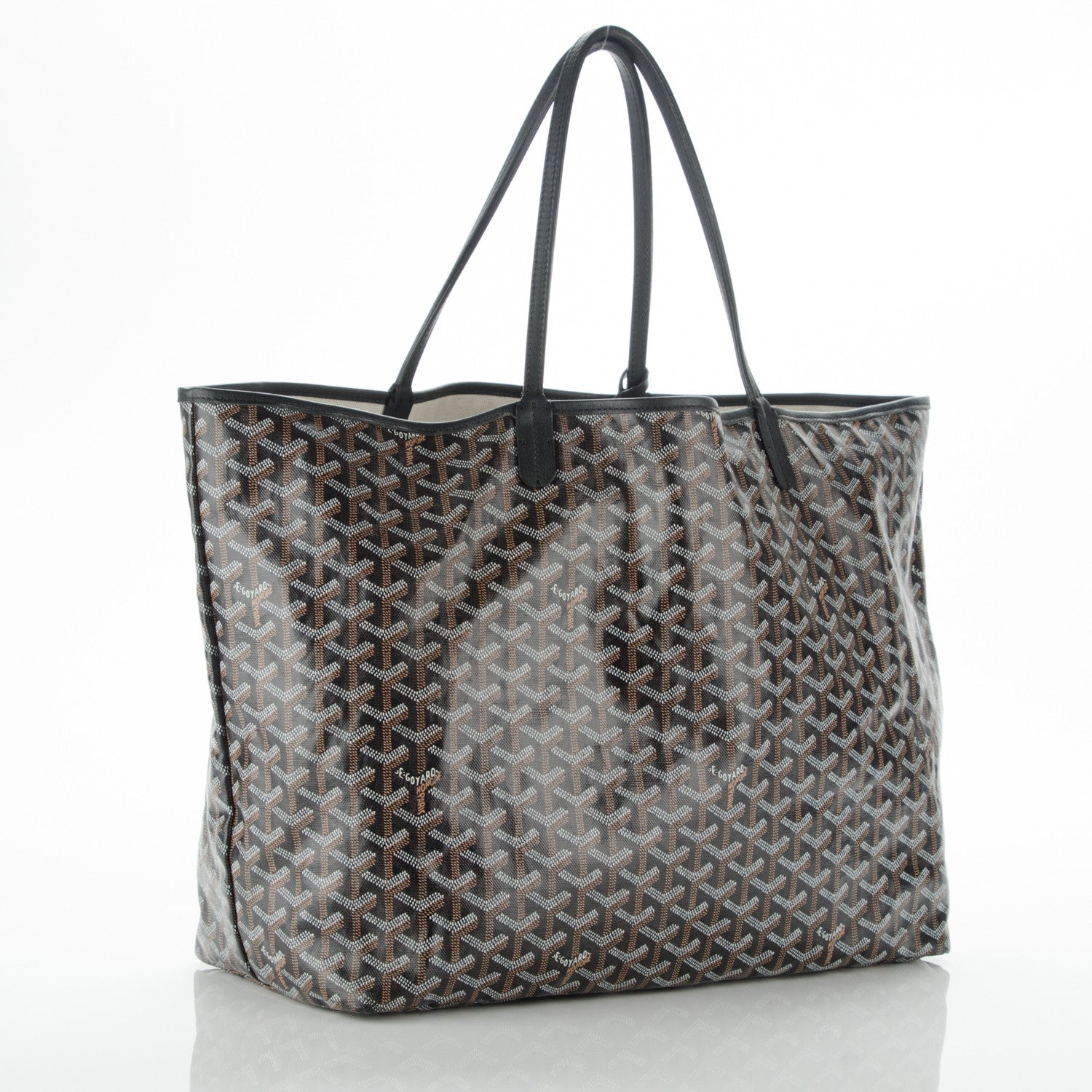 Goyard Goyardine Saint Louis GM Black 3 of 7