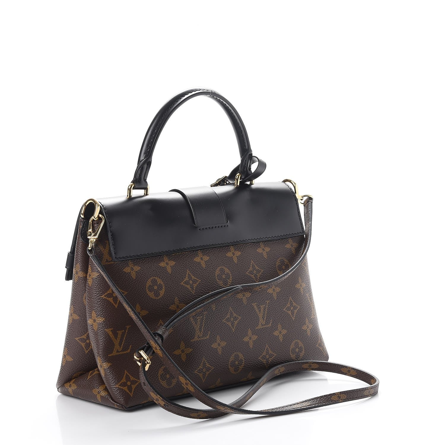 Louis Vuitton Monogram One Handle Flap Bag MM 4 of 8