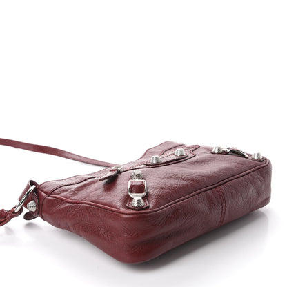 Balenciaga Agneau Giant 12 Silver Hardware Hip Rouge Cerise 4 of 10