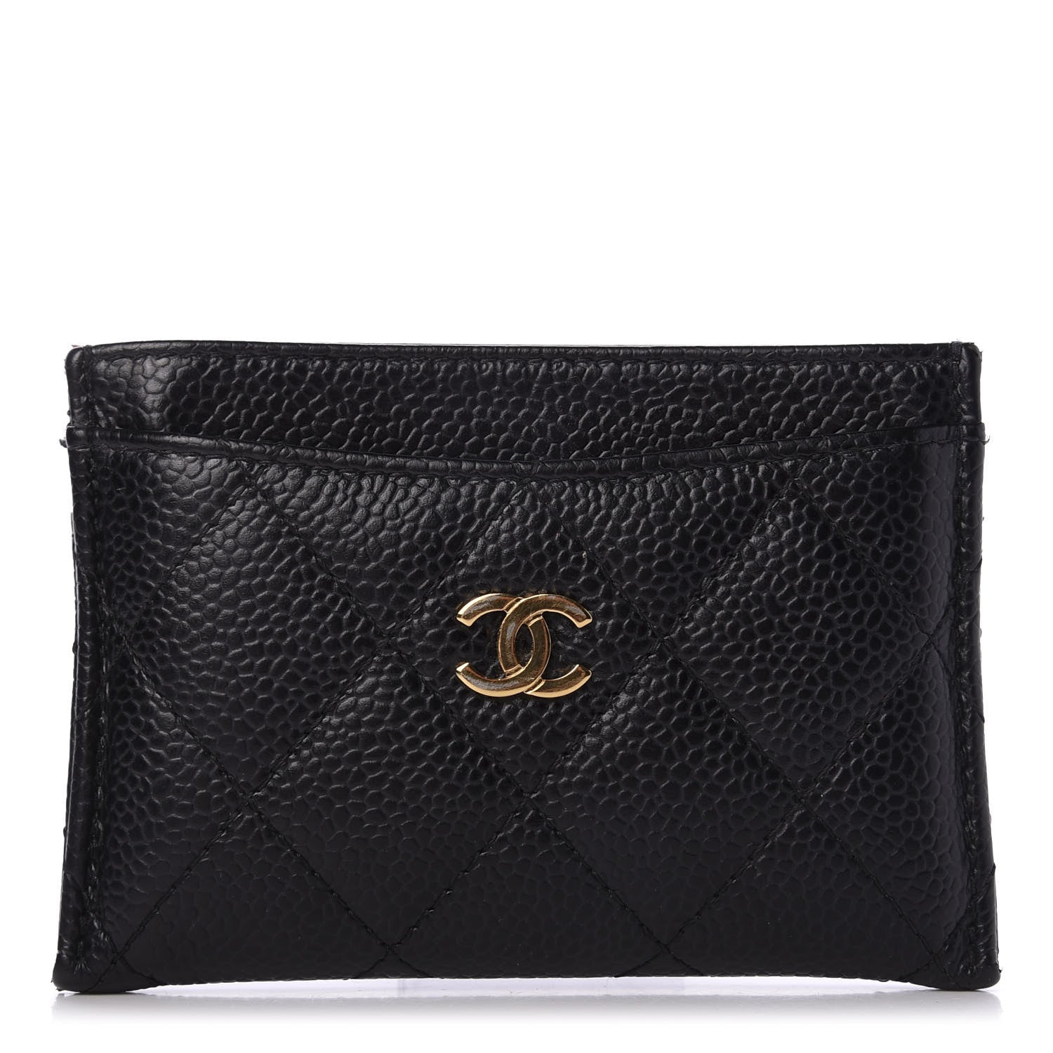 Chanel Caviar Quilted Card Holder Black 1 of 9