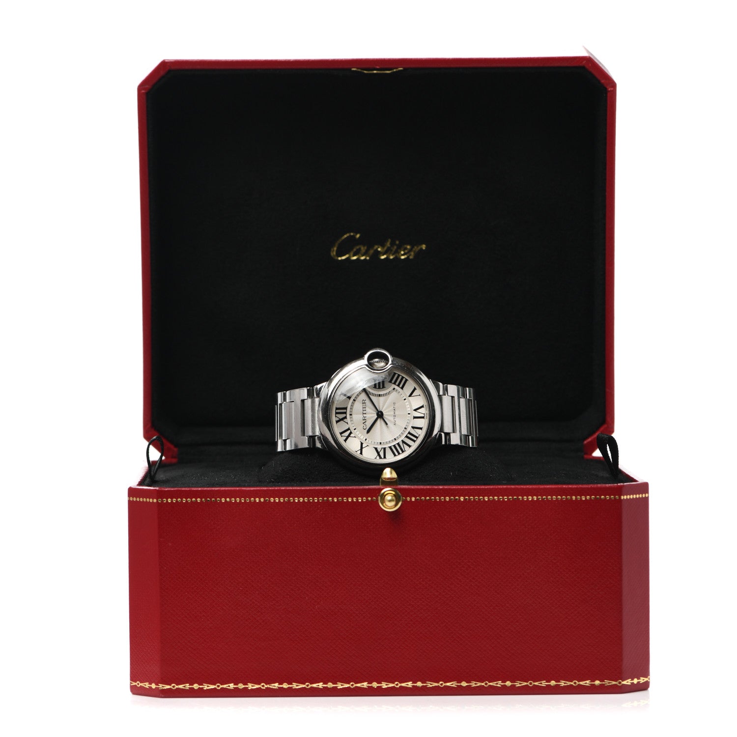 Cartier Stainless Steel 36mm Ballon Bleu De Cartier Automatic Watch 5 of 5