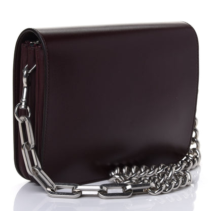 Mulberry Calfskin Crossboarded Clifton Flap Burgundy 2 of 4