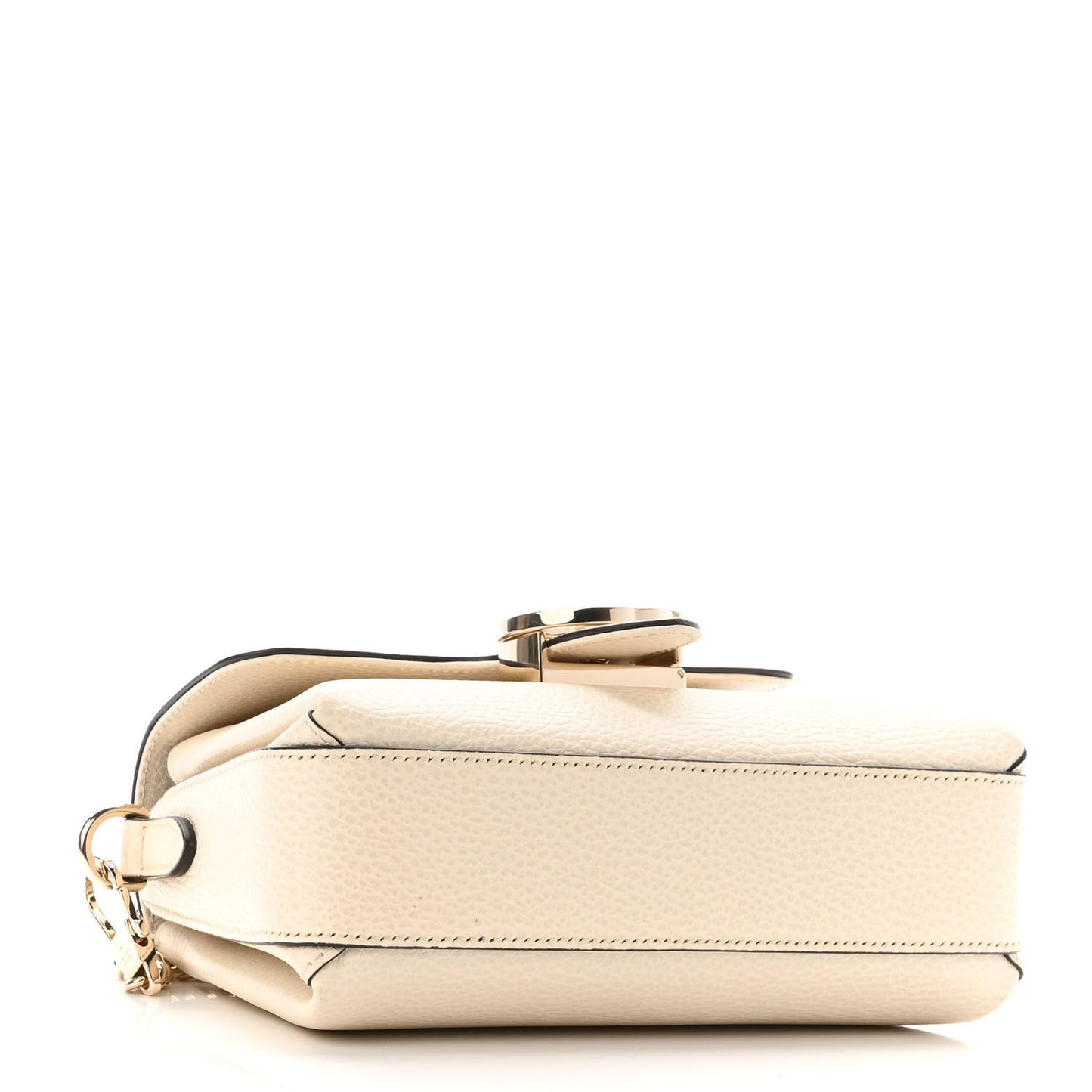 Dollar Calfskin Interlocking G Crossbody Bag Ivoire