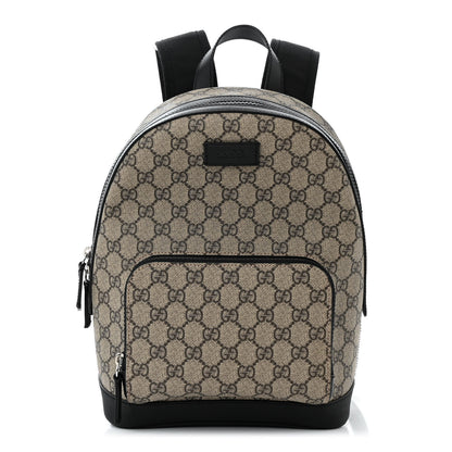 Gucci GG Supreme Monogram Small Eden Day Backpack Black 1 of 10