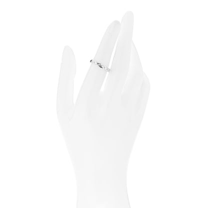 Chanel 18K White Gold Mini Coco Crush Ring 52 6 2 of 6
