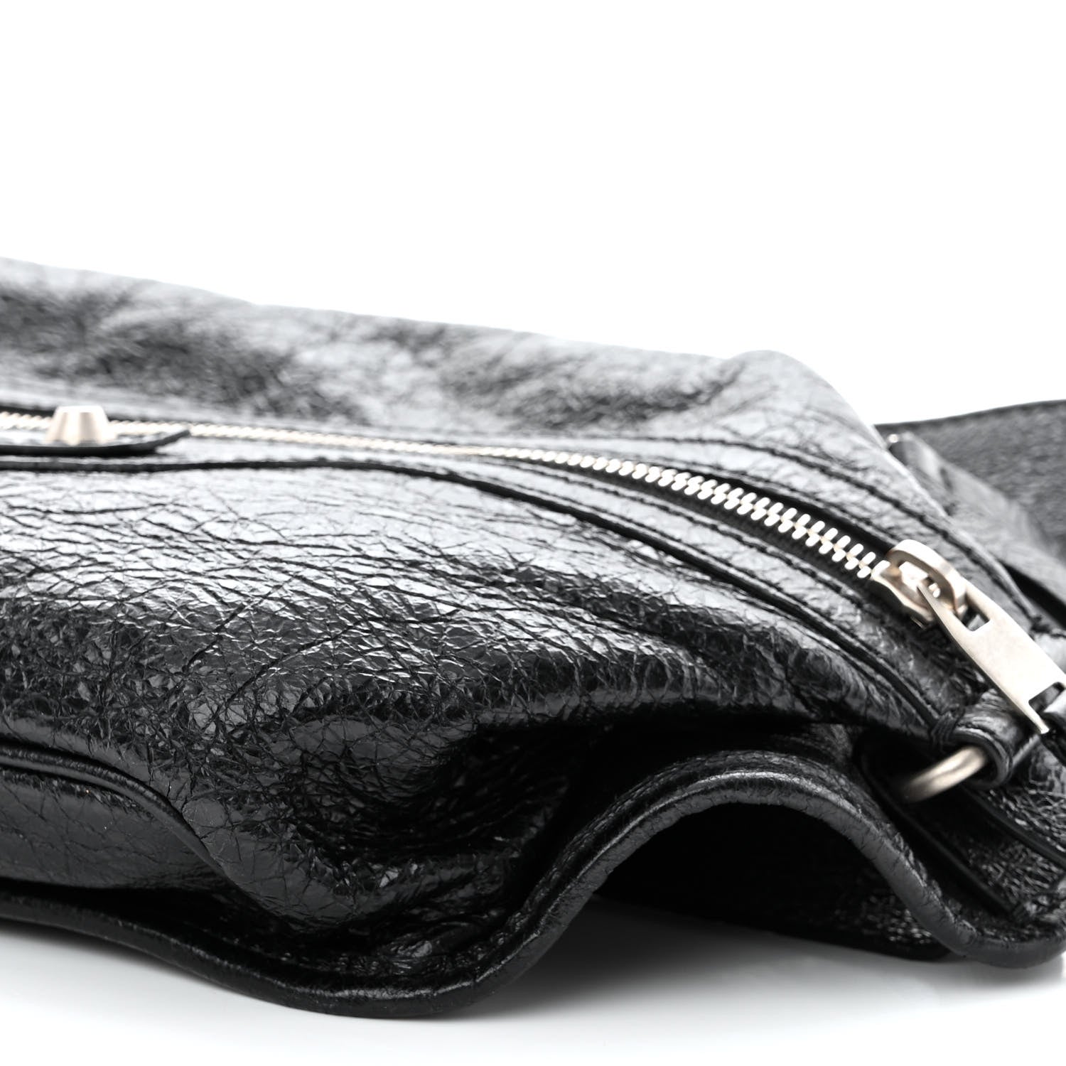 Balenciaga Lambskin Classic Hardware Neo Lift Hip Bag Black 10 of 10