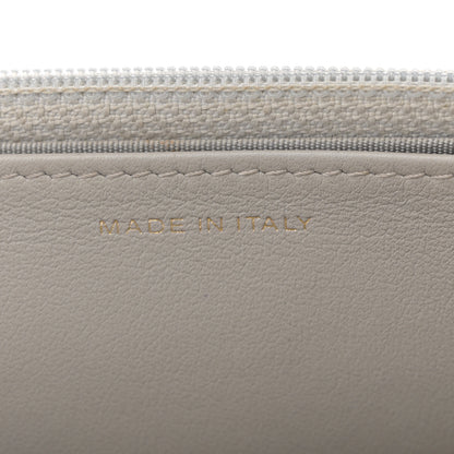 Chanel Caviar Quilted Boy Wallet On Chain WOC Grey 7 of 19