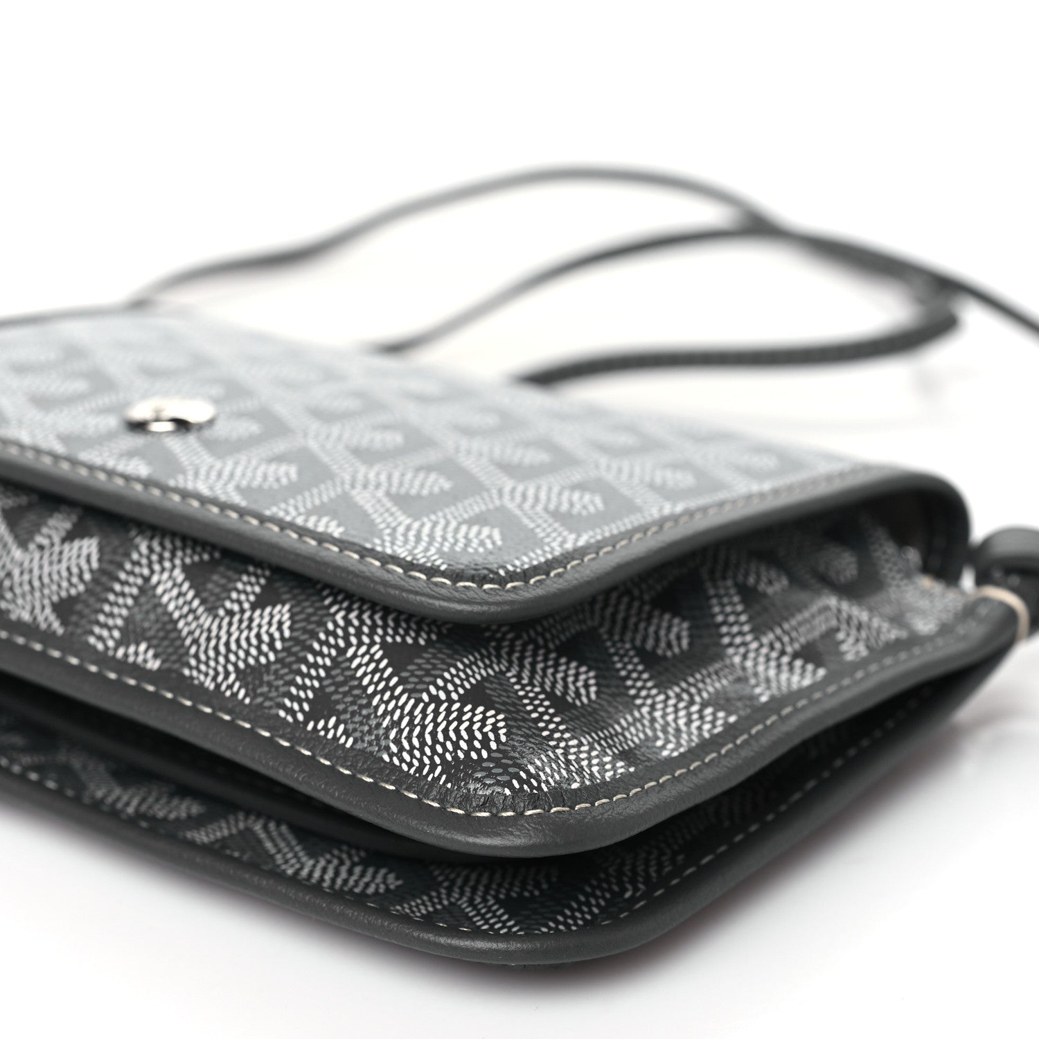 Goyard Goyardine Plumet Wallet Clutch Grey 9 of 9