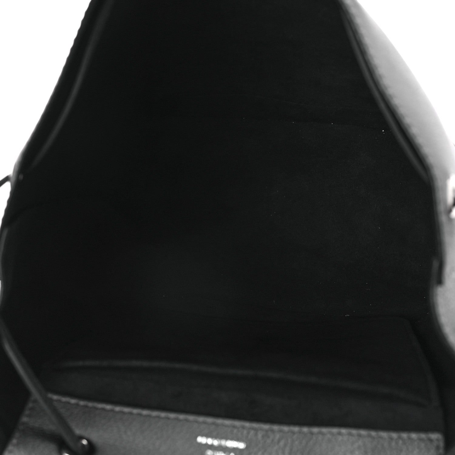 Louis Vuitton Metallic Calfskin Eyelet Lockme Backpack Black 5 of 8
