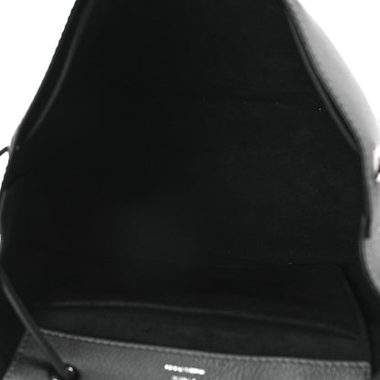 Louis Vuitton Metallic Calfskin Eyelet Lockme Backpack Black 5 of 8