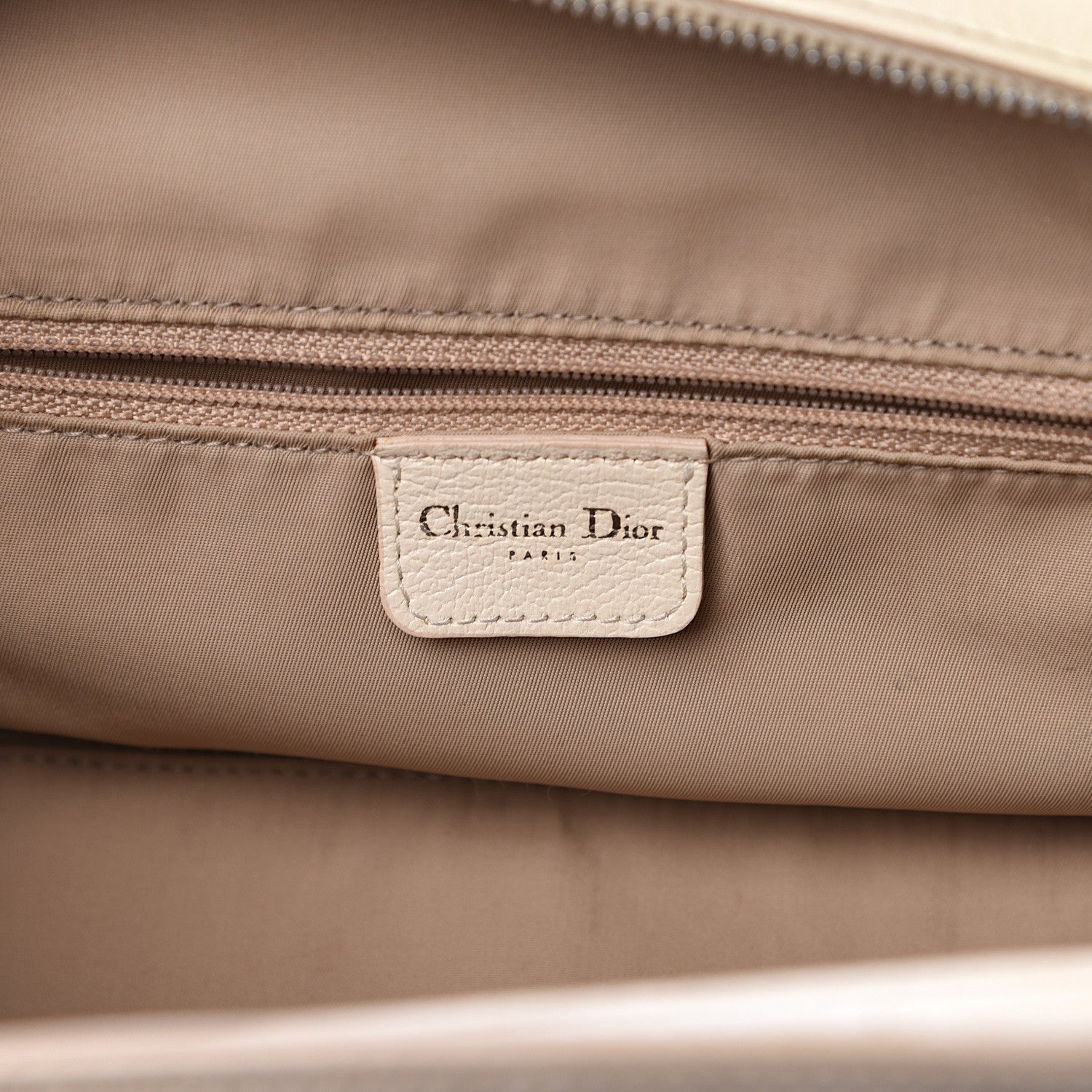 Christian Dior Monogram Vintage Flowers Frame Satchel Beige 5 of 16