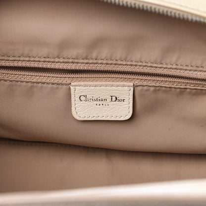 Christian Dior Monogram Vintage Flowers Frame Satchel Beige 5 of 16