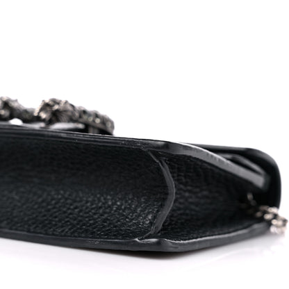 Gucci Calfskin Super Mini Dionysus Shoulder Bag Black 8 of 11