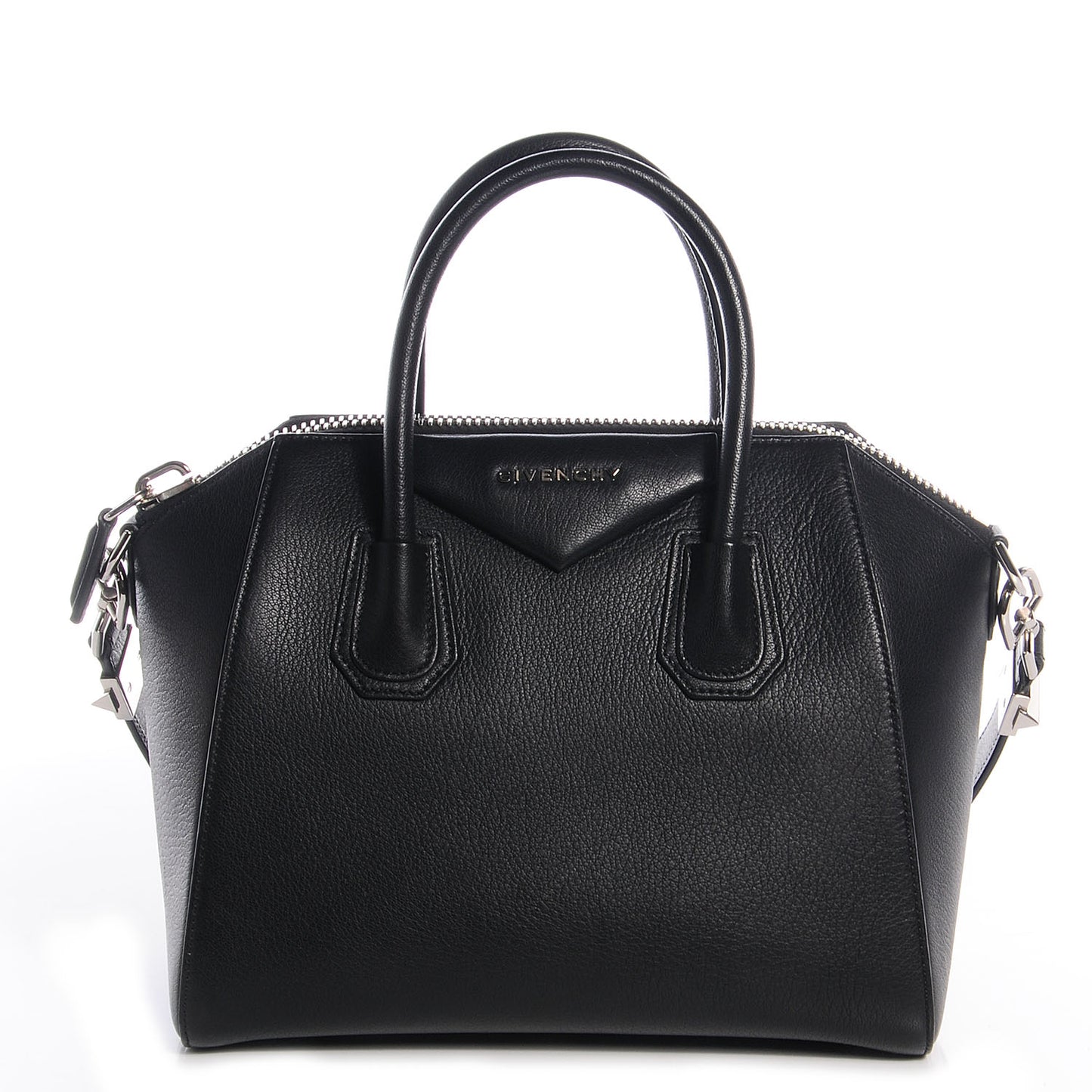 Sugar Goatskin Small Antigona Black