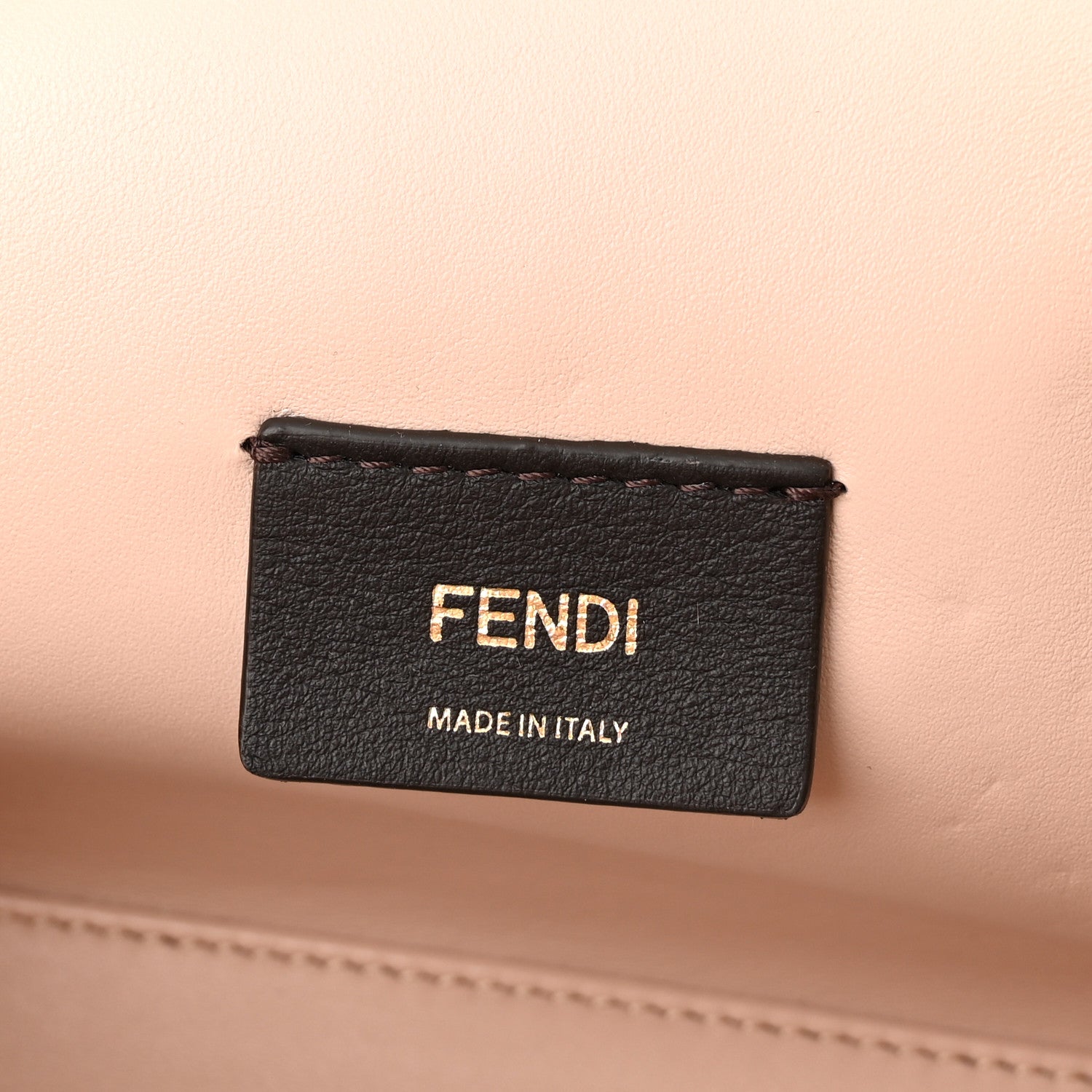 Fendi Mink Shiny Nappa Small Fendi First Rosa Plaster 7 of 11