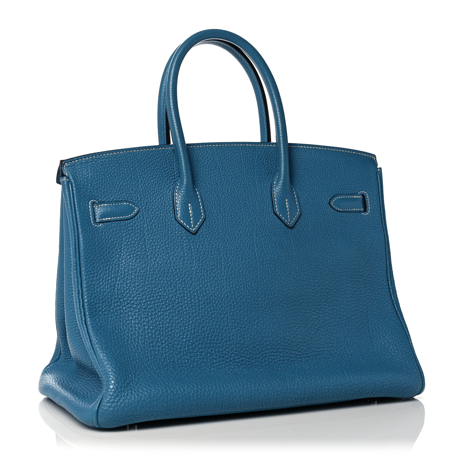 Hermes Togo Birkin 35 Blue Jean 2 of 37