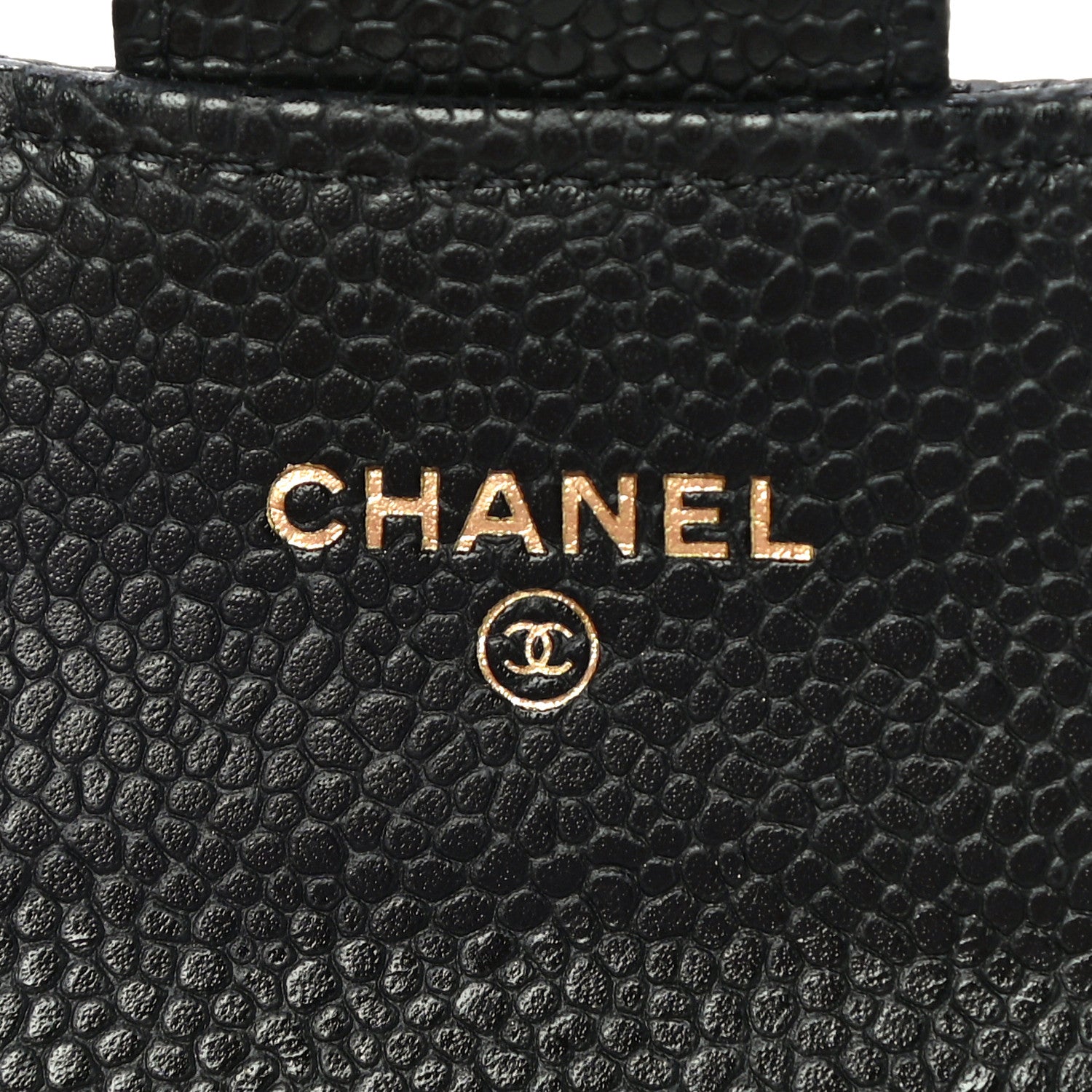 Chanel Caviar Quilted Flap Card Holder Wallet Black 6 of 12