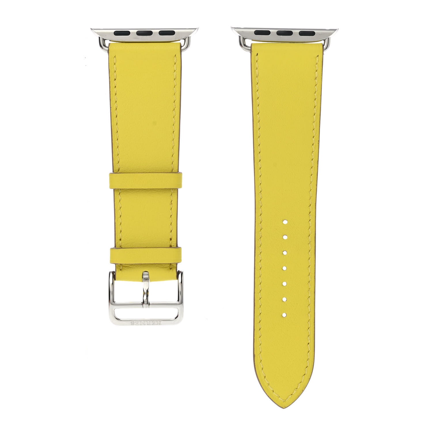Hermes Swift 44mm Apple Watch Single Tour Band Lime 1 of 4