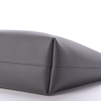 Saint Laurent Calfskin Large Shopping Tote Dark Grey 6 of 8