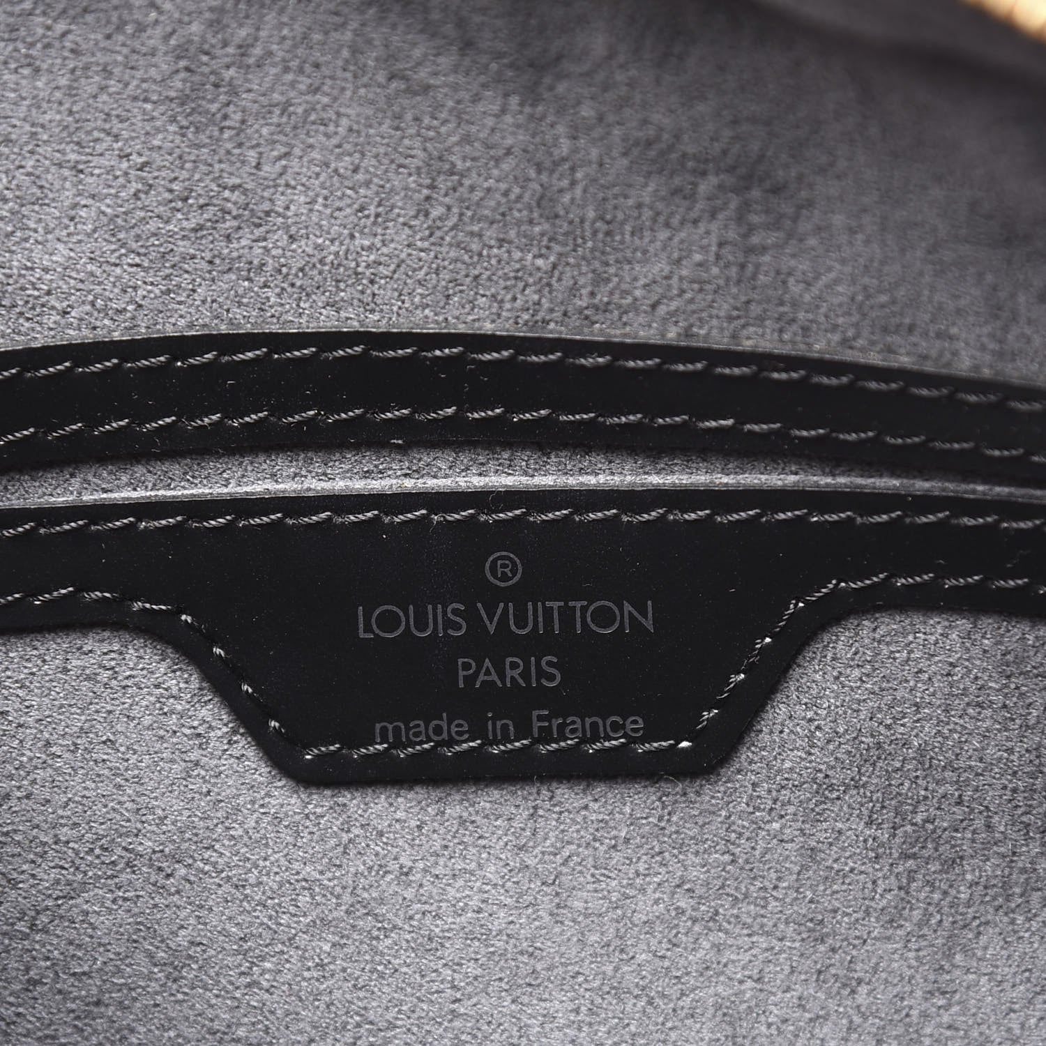 Louis Vuitton Epi Soufflot Black 5 of 9