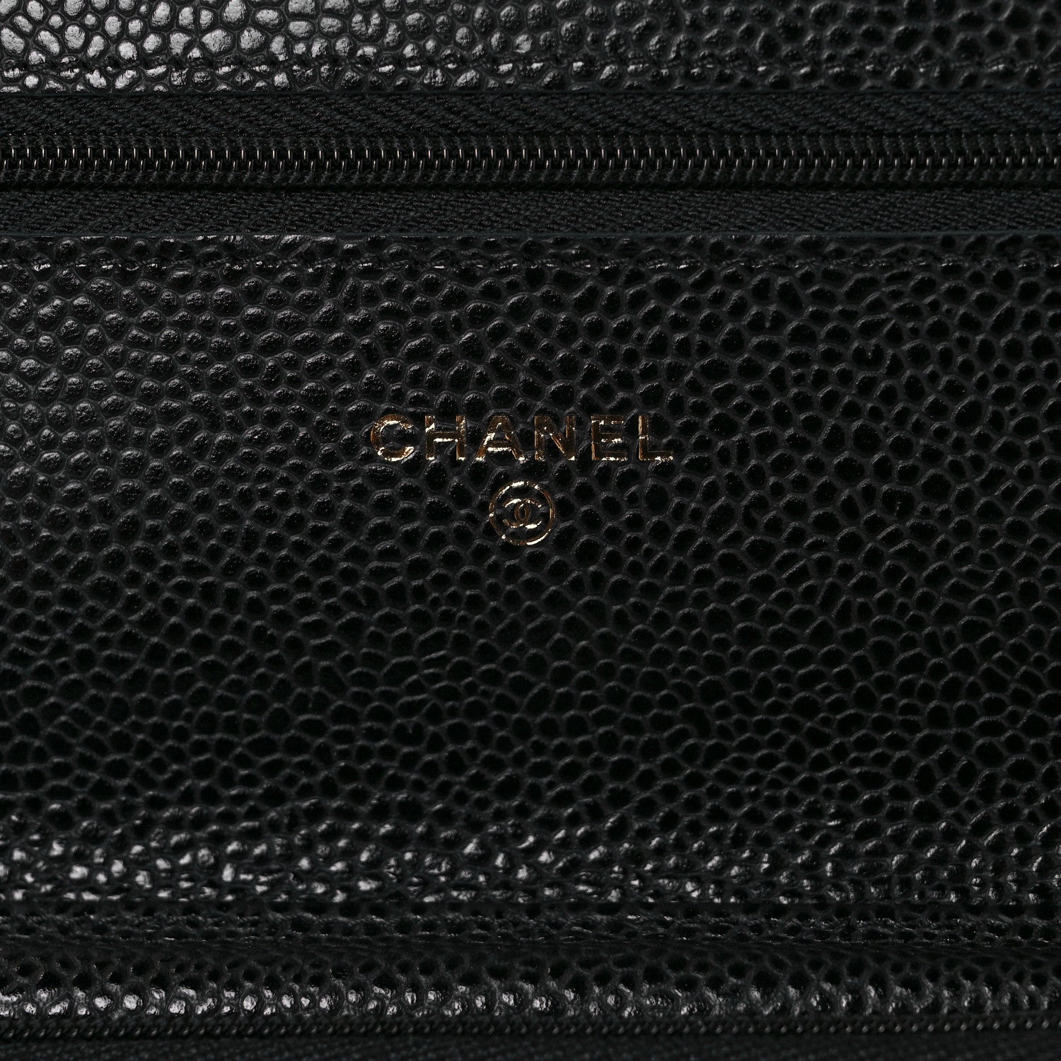 Chanel Caviar Quilted Wallet On Chain WOC Black 6 of 11
