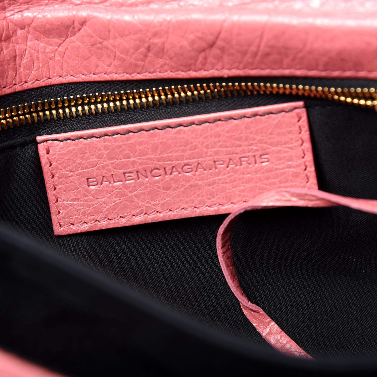 Balenciaga Agneau Giant 12 Gold Hardware Envelope Clutch Rose Bonbon 6 of 7