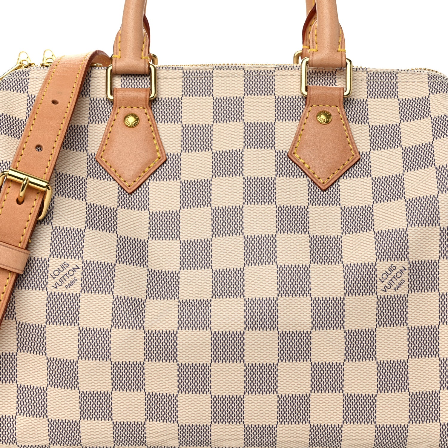 Louis Vuitton Damier Azur Speedy Bandouliere 25 8 of 10