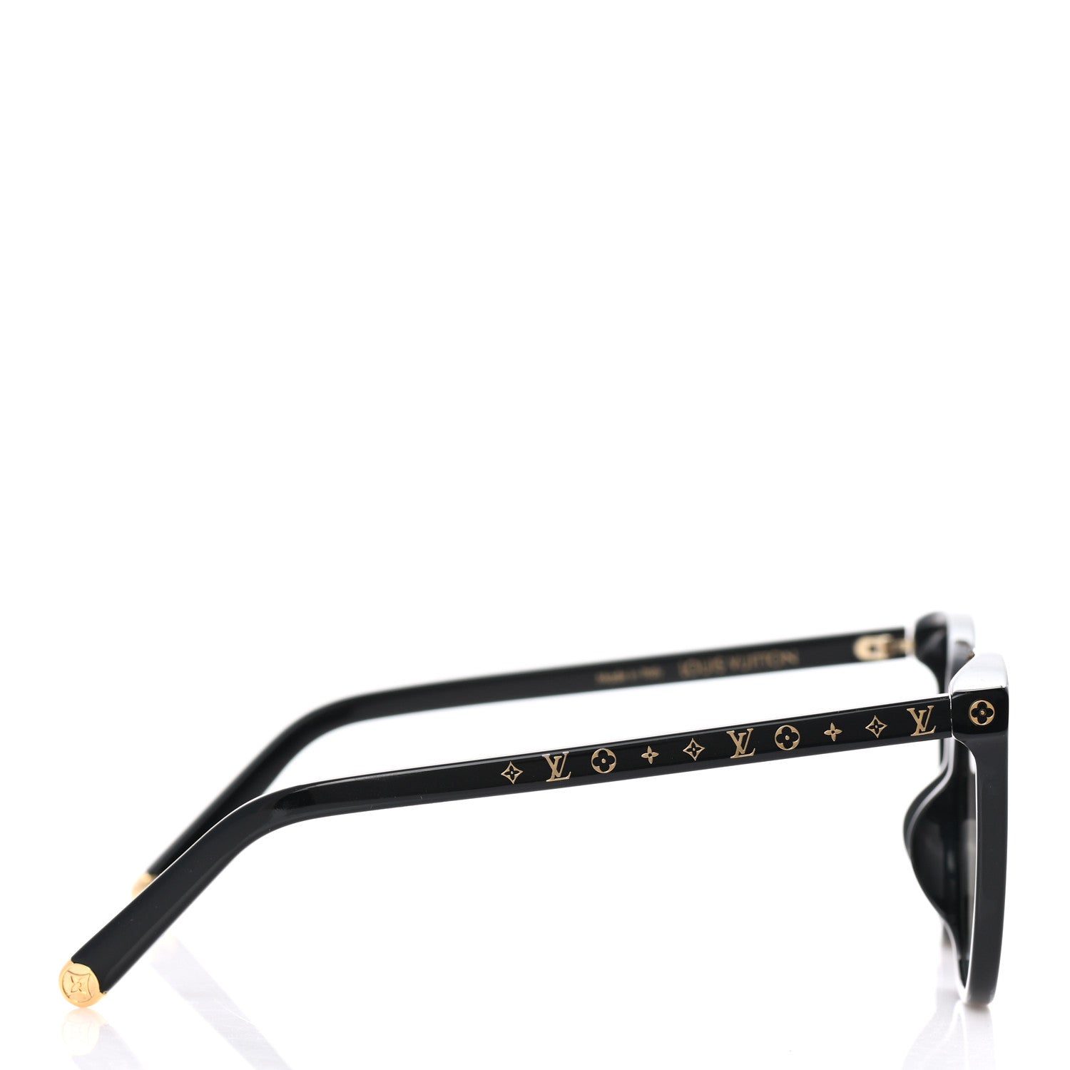 Louis Vuitton Acetate My Monogram Light Cat Eye Sunglasses Z1657E Black 3 of 6