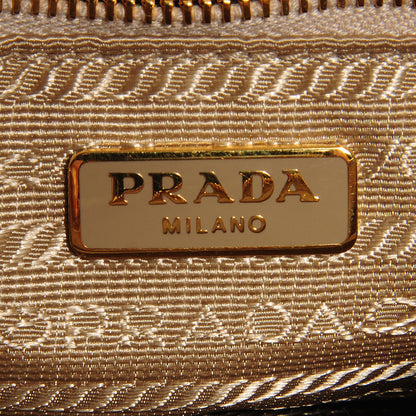 Prada Saffiano Vernice Crossbody Bag Bianco 8 of 10