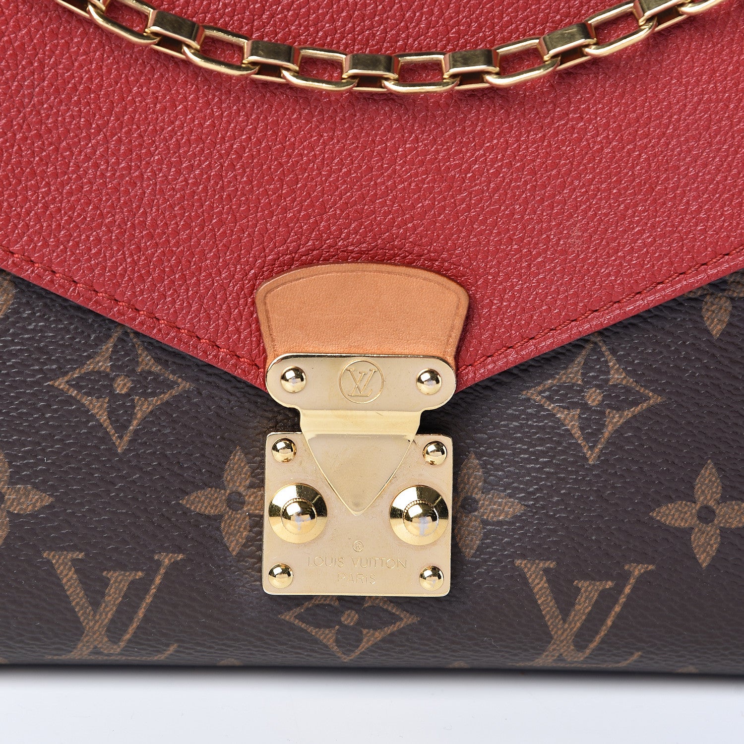 Louis Vuitton Monogram Pallas Chain Cherry 7 of 9