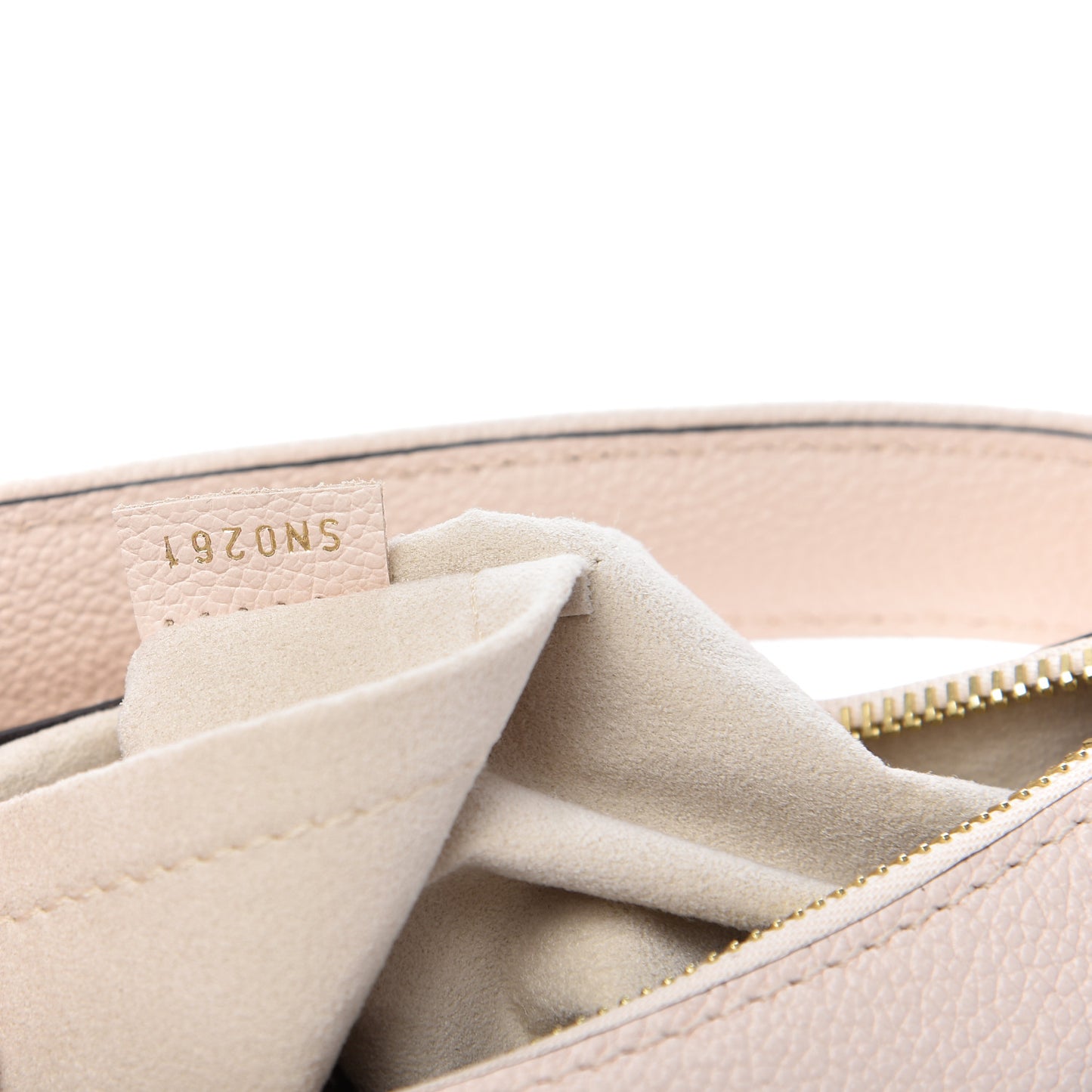 Empreinte Monogram Giant By The Pool Marshmallow Hobo Cream Saffron