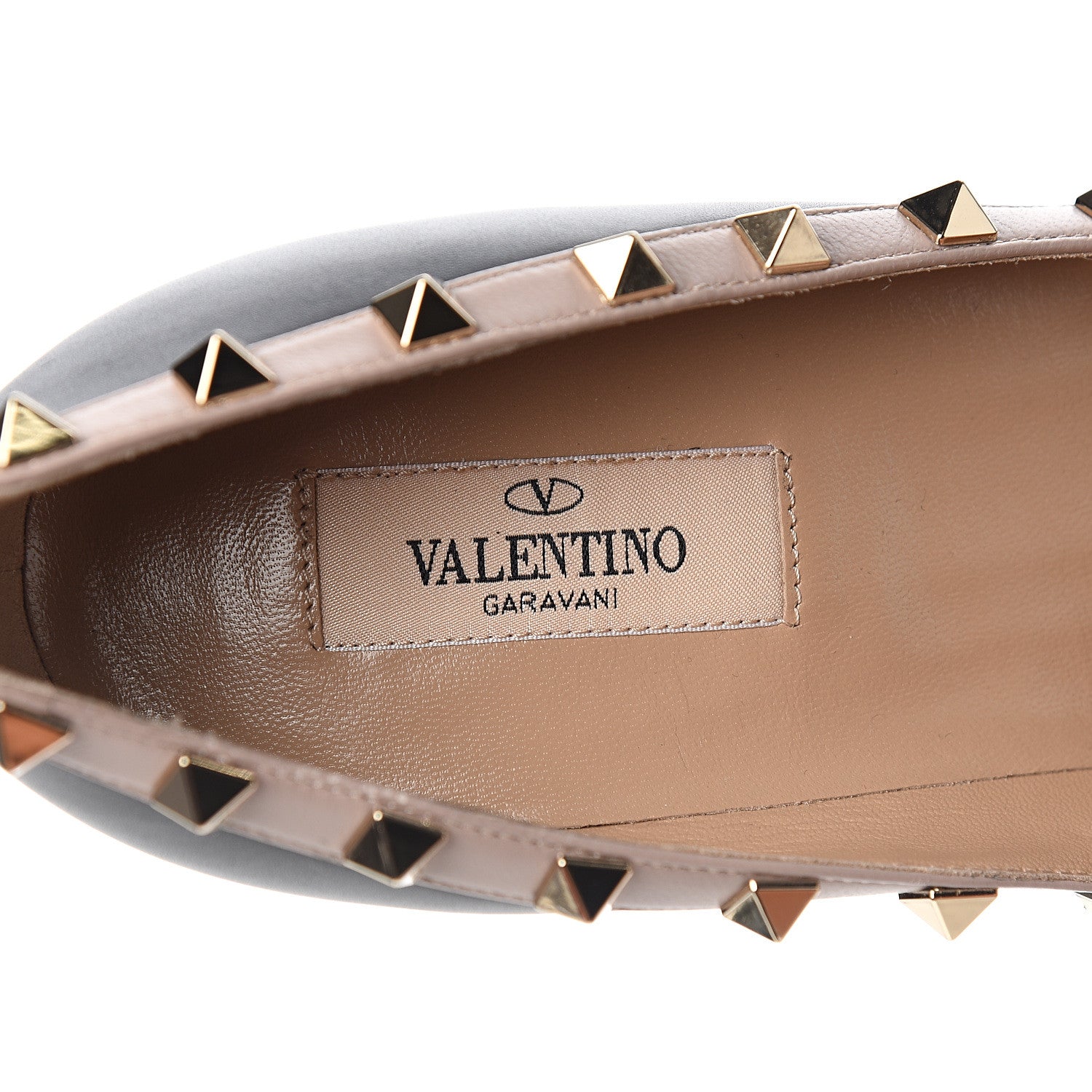 Valentino Garavani Nappa Rockstud 100mm Pumps 40 Black Poudre 7 of 9