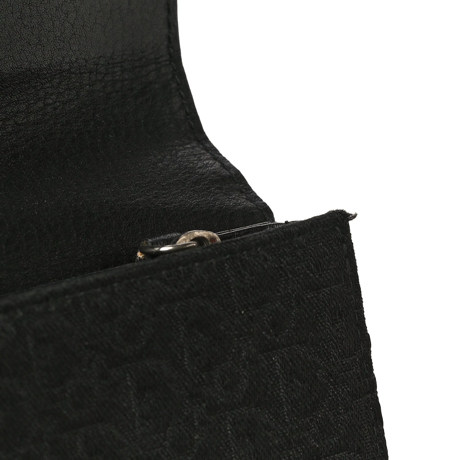 Christian Dior Monogram Flap Wallet Black 12 of 17