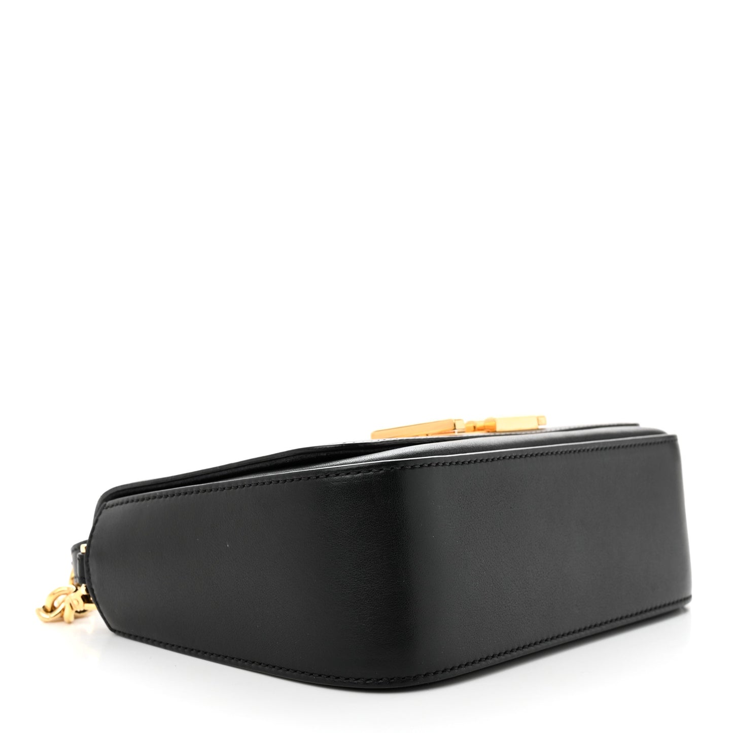Vitello Dolce 3Baguette Shoulder Bag Black