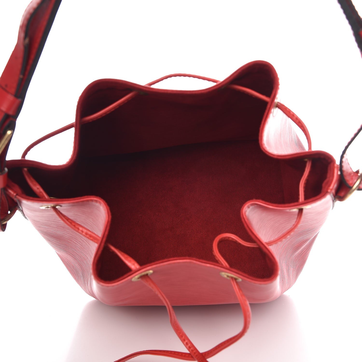 Louis Vuitton Epi Petit Noe Castillan Red 5 of 12