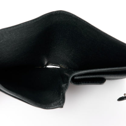 Louis Vuitton Epi Porte-Billets Compact Wallet Black 5 of 8