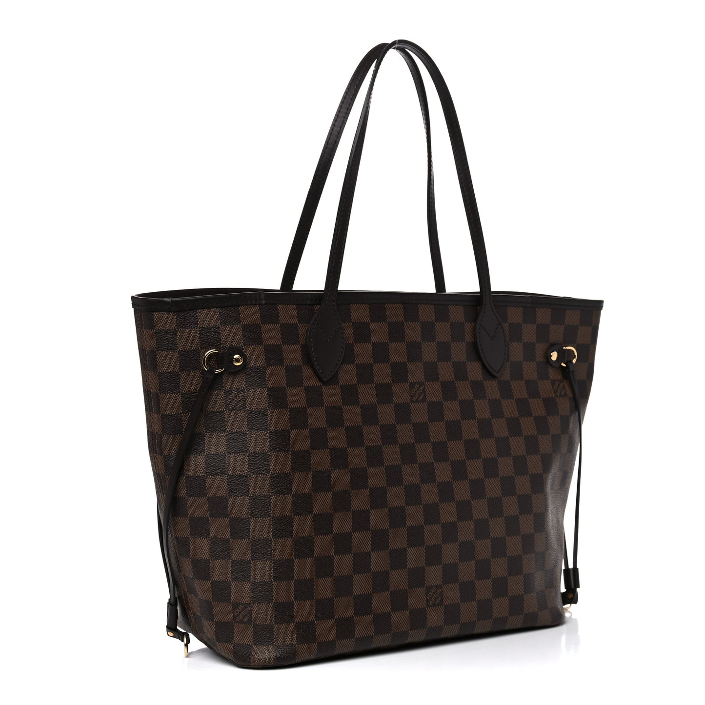 Damier Ebene Neo Neverfull MM Rose Ballerine