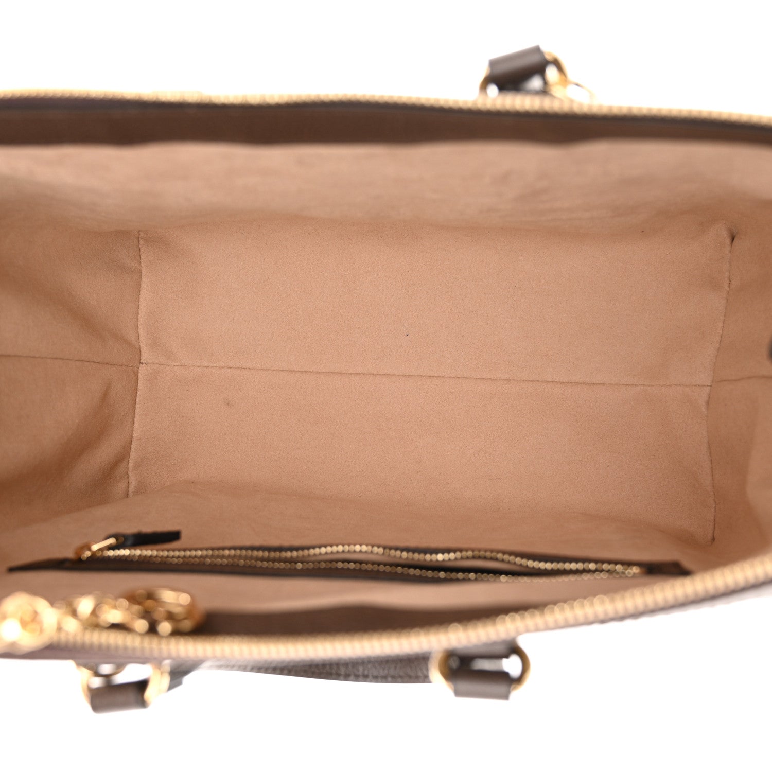 Gucci GG Supreme Monogram Web Medium Ophidia Tote Bag Brown 5 of 11