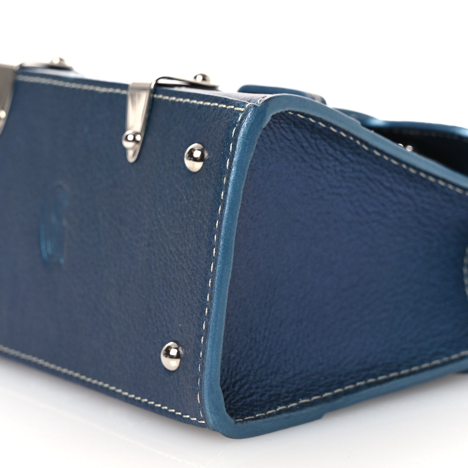 Goyard Iridescent Goyardine Structure Nano Saigon Pearly Blue 9 of 10