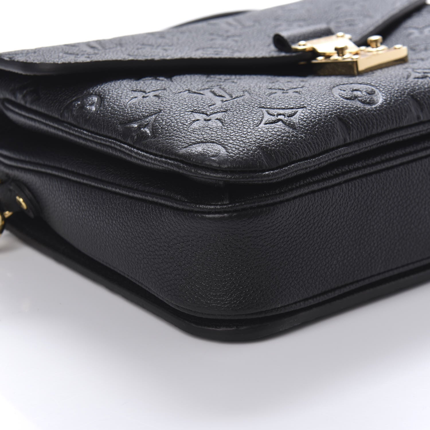 Louis Vuitton Empreinte Pochette Metis Black 6 of 9